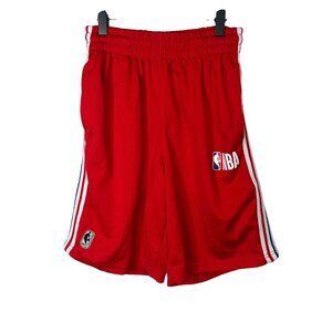 NBA Shorts Mens Small Active Basketball Workout Athletic Gym Training Active Red